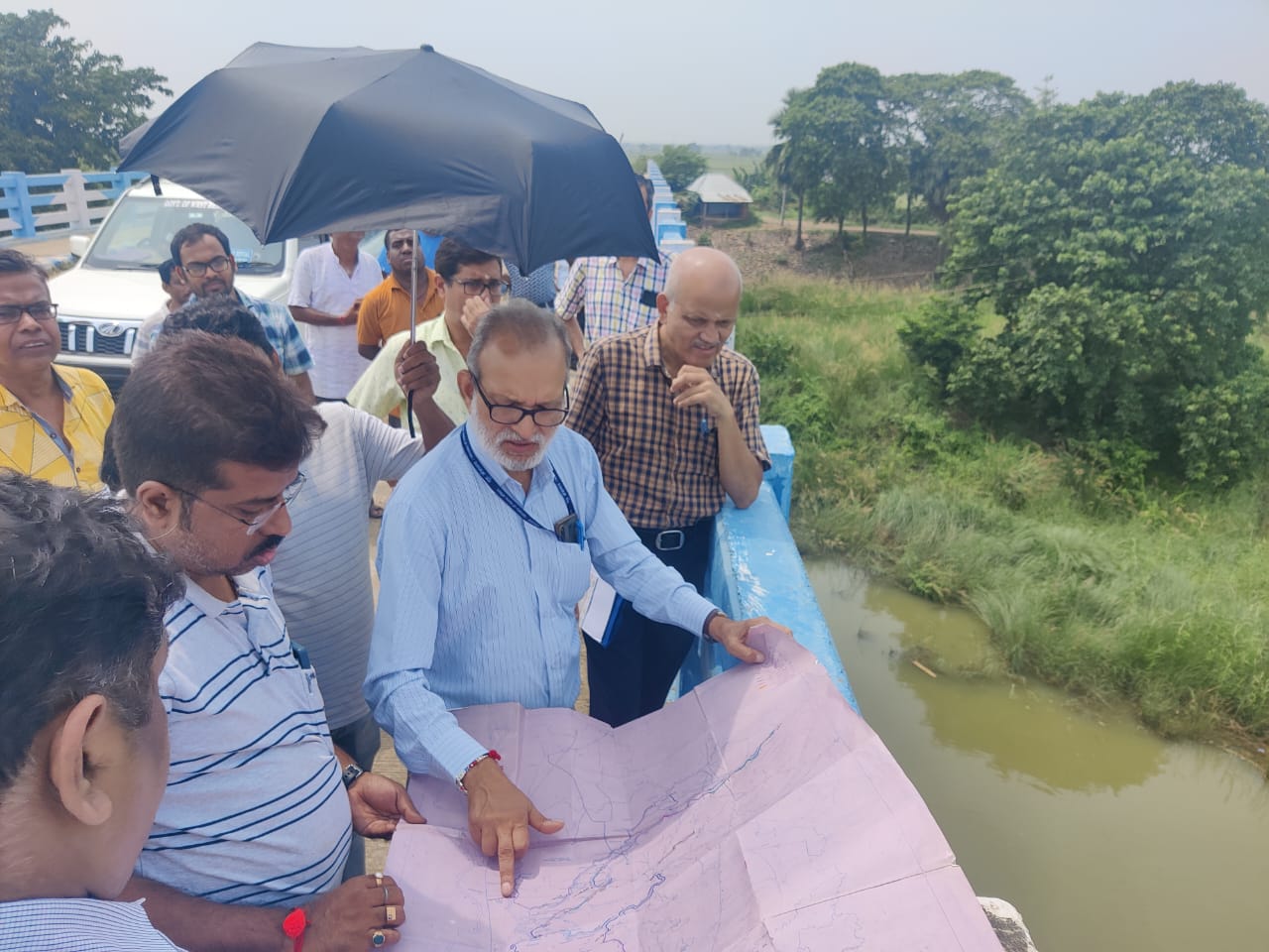 Monitoring visit of Kandi Master Plan Scheme